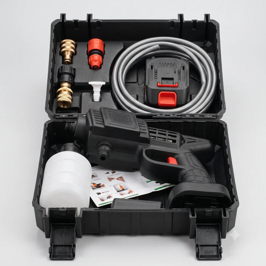 Cordless High-Pressure Car Wash Gun — 48V Portable Electric Power Washer