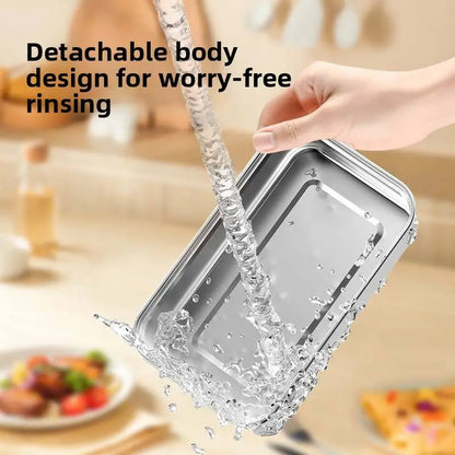 Instant Rolled Ice Cream Maker Tray — DIY Frozen Dessert Plate with 2 Spatulas