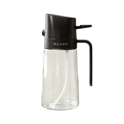 OILCAN 2-in-1 Glass Oil Dispenser Bottle (Pour & Spray)