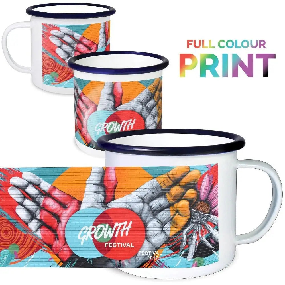 Custom Printed Mugs — Personalized Designs on Any Mug Style & Color