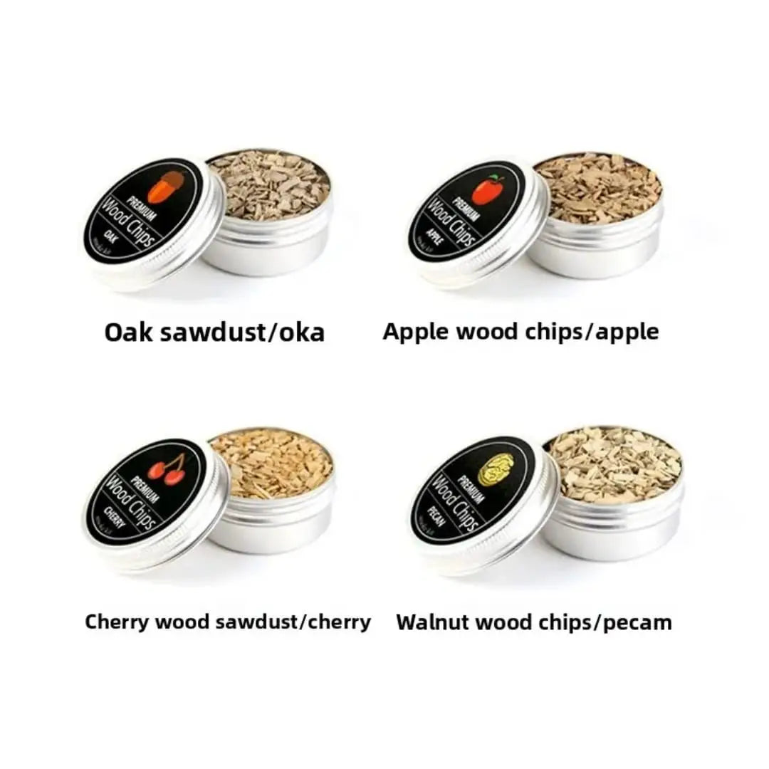Premium Wood Chip Flavor Infusion Kit — Torch, Infusion Dome & 4 Flavored Wood Chips Gift Set