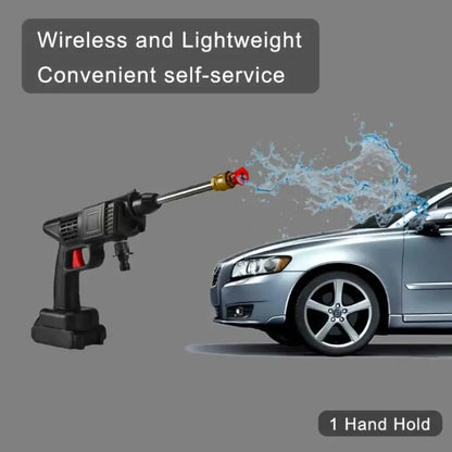 Cordless High-Pressure Car Wash Gun — 48V Portable Electric Power Washer